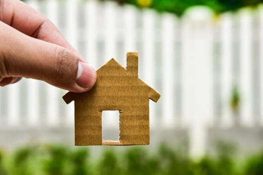 Concept of build houses on my vacant land