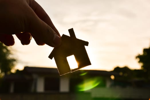 Concept of build houses on my vacant land