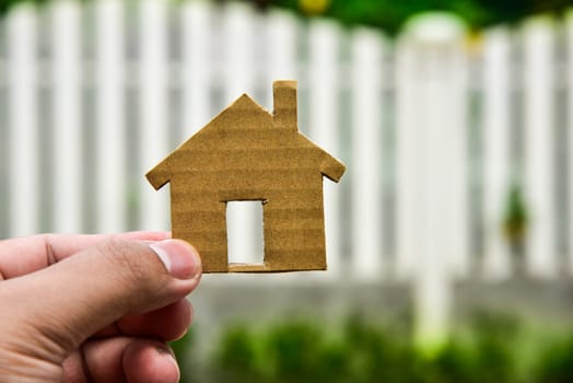 Concept of build houses on my vacant land