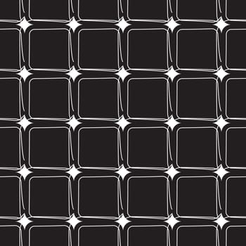 Seamless geometric grid pattern background, a vector.