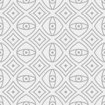 Seamless monochromatic pattern for background made in vector.