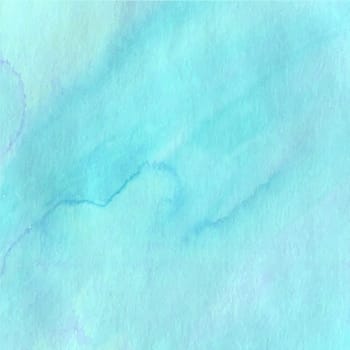 Watercolor light blue stains background design, made in vector.