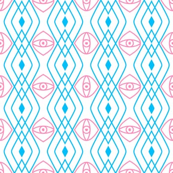 Seamless pattern for background made in vector.