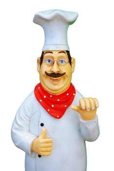 Statue of chef