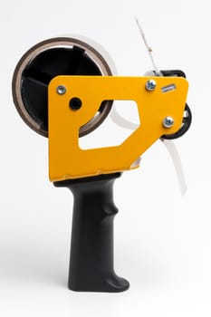 Scooter with package adhesive tape