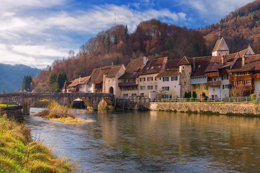 Saint Ursanne am Doubs