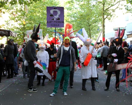Stamp Festival in Hamburg Altona Streetparade 20014