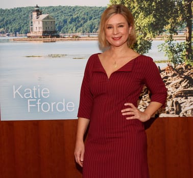 Katie Fforde Photocall in Hamburg,Hyatt Hotel