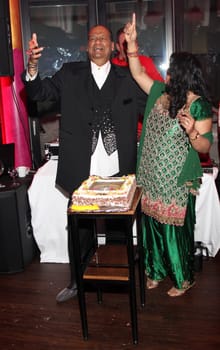 Mike Washington ,Sonja Singh / Birthday Party at Shalimar Hamburg