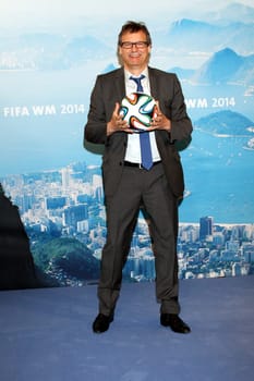 Bertram Bittel (ARD Team Chef),Football World Cup Brazil 2014 Press Conference ARD and ZDF