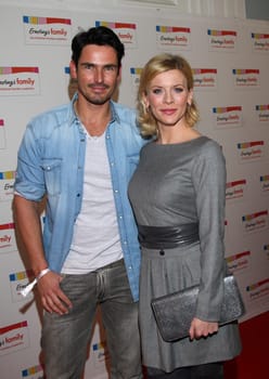 Jan Kralischtka and Eva Habermann,Ernsting's Fashion Show Fruehjahr - Summer 2014 at the Atlantic Hotel Hamburg ,30.01.2014