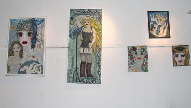 Eva Maria Hagen Vernissage in Hamburg