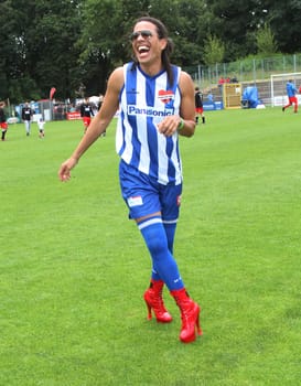 Jorge Gonzalez ,charity football match Kicking with heart 2014 at the Hohe Luft Stadion Hamburg 22.06.2014