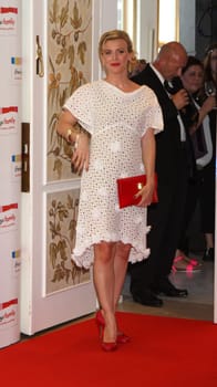 Eva Habermann  bei der Ernstifngsfashionshow in Hamburg