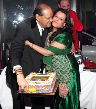 Mike Washington ,Sonja Singh / Birthday Party at Shalimar Hamburg