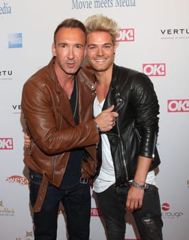 Jochen Bendel und Freund / Movie Meets Media  2014 in Muenchen