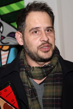 Moritz Bleibtreu - Britto PopArt exhibition at Galerie Mensing