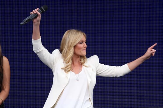Helene Fischer live concert on the occasion of the christening of Mein Schiff 3