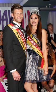 Eric Schulz and Ronja de Jesus - Miss and Mister Hamburg 2014