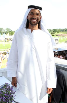Sheikh Mustafa bin Sheikh Abdulcadir Al Quraish ,IDEE 145. German Derby in Hamburg Horn 06.07.2014