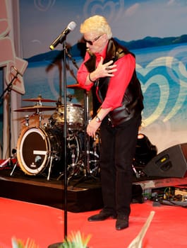 Heino at the Langnese BeachParty in Hamburg