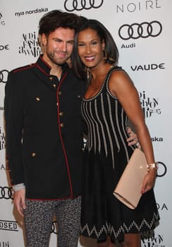 Andre Borchers und Marie Amiere /Audi Fashion Award 2013