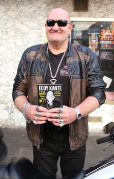 Book presentation by Eddy Kante at the Olivias Showclub on the Reeperbahn