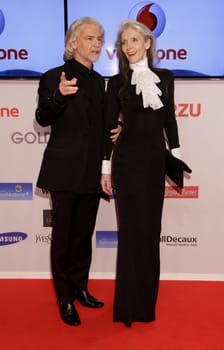 Dr. Herrmann Buehlbecker and Evelin Hall at the Golden Camera