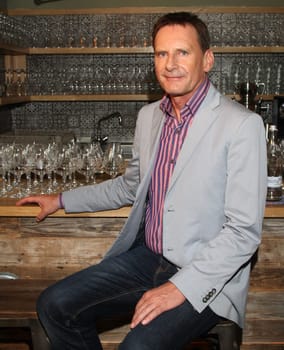 Peter Illmann at the program presentation of RTL Nitro in Hamburg
