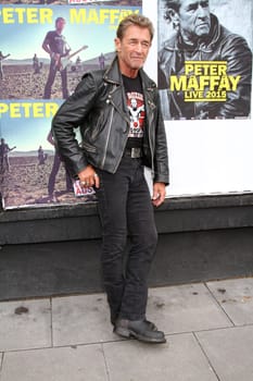 Peter Maffay shot his new music video with lots of Harleys at the Logo Musikclub Hamburg ,24.07.201