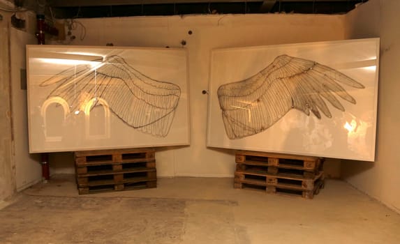 Mia Florentine Weiss Pegasus Exhibition in Hamburg