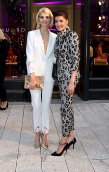 Luisa Hartema und Marie Nasemann /  Escada Flagshipstore Grand Opening in Hamburg
