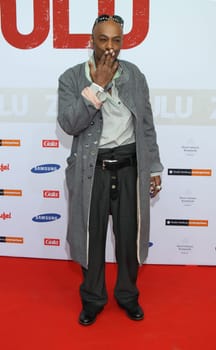 Percival Duke at the Zulu premiere in Hamburg