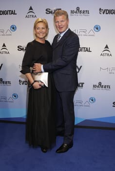 Claudia and Stefan Effenberg at the Mira Award 2015