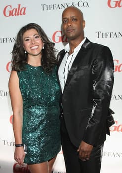 Yared Dibaba with Fernanda / Where Diamonds Meet Red Carpet in the restaurant Die Bank