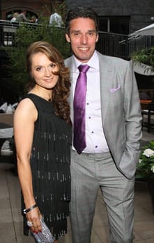 Michael Stich ,Alexandra Stich  bei der  get together Party im East