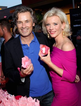Eva Habermann at the Cup Cake sale in Soltau