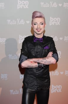 Sebastian Boehm at the Bonprix fashion show in Hamburg