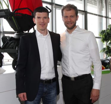 Preview event of the Orbit Baby G3 stroller in the Elbdeck Hamburg on 18.06.2014