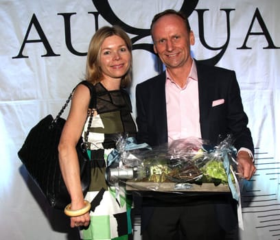 Dr. Tina Ingwersen-Matthiesen and Matthias Ingwersen / Birthday Celebration 2 x 7 Years Au Quai at the Port of Hamburg