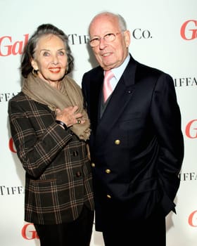 Dr. Bernhard Servatius with his wife / Where Diamonds Meet Red Carpet in the restaurant Die Bank
