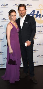 Jana Voosen and Christoph Kottenkamp / Ahoi New Year's Reception 2014 Hamburg