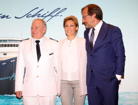 Helene Fischer live concert on the occasion of the christening of Mein Schiff 3