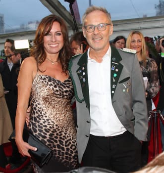 Reinhold Beckmann and Wife /Night of Legends 2013