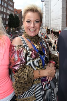 Tanja Schumann ,Christopher Street Day Parade through the City of Hamburg on 02.08.2014