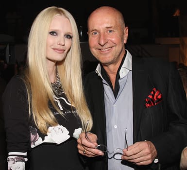 Mirja DuMont and Wolfgang Buss / Audi Fashion Award 2013