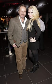 Till Demtroeder and Mirja du Mont at the Audi Terminal Opening