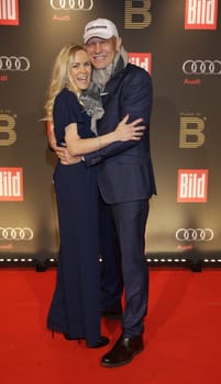 Axel Schulz with wife at the place to be Party