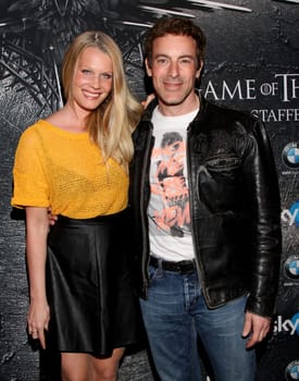 Gedeon Burkhard with Anika Bormann,/ game of thrones