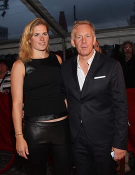 Johannes B.Kerner,Britta Kerner at the Night of the Legends Gala in Hamburg